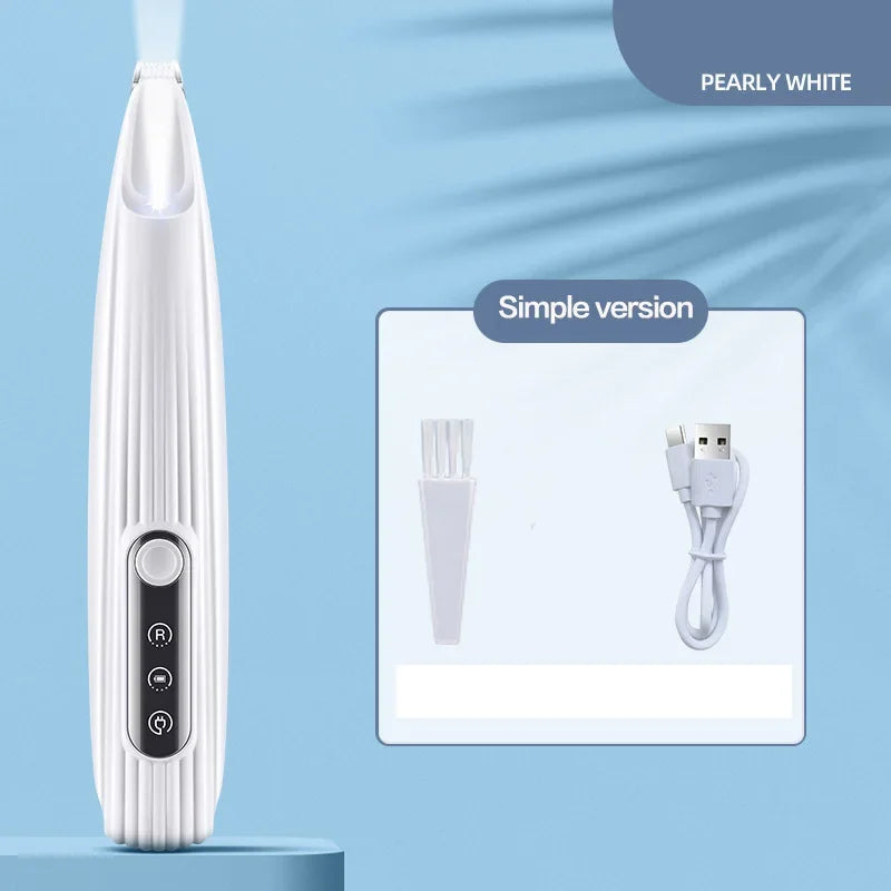 Ultimate Waterproof Dog Paw Trimmer with LED Light - Professional Grooming Clippers with 18mm Wide Blade & LED Display